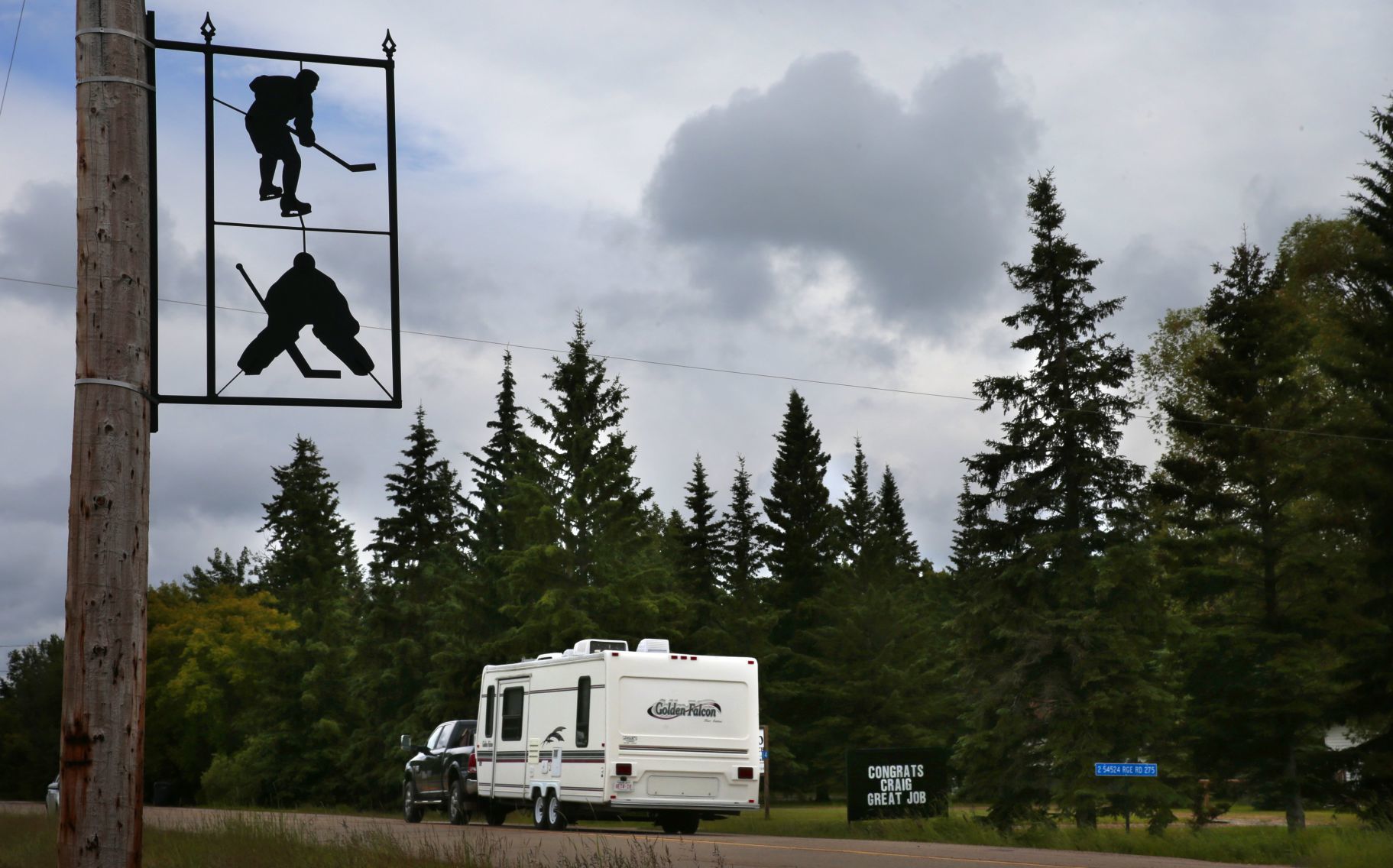 The road to Calahoo welcomes the Stanley Cup